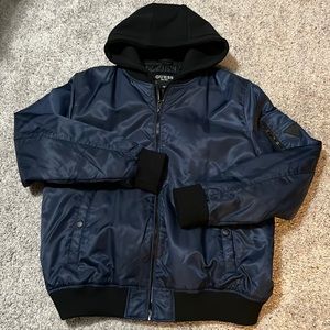 Men’s Guess Jacket Size Large Blue